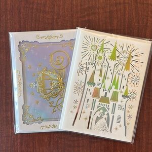 Papyrus Disney’s Cinderella’s Castle & Cinderella’s Carriage Wedding Cards